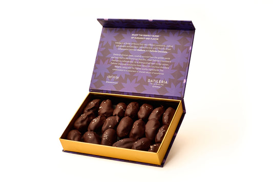 100% Chocolate Dates Filled With Macadamia